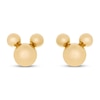 Thumbnail Image 1 of Children's Mickey Mouse Stud Earrings 14K Yellow Gold