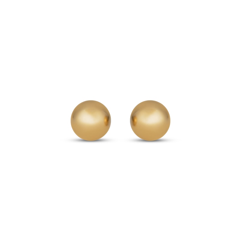 Children's 4mm Ball Earrings 14K Yellow Gold