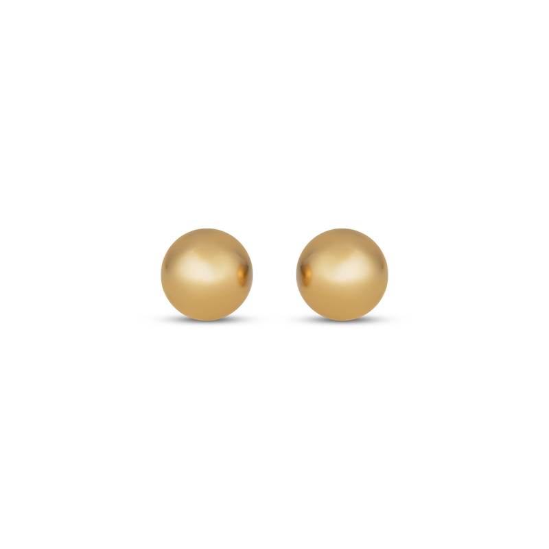 Main Image 2 of Children's 4mm Ball Earrings 14K Yellow Gold