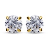 Thumbnail Image 1 of Children's Cubic Zirconia Stud Earrings 14K Yellow Gold