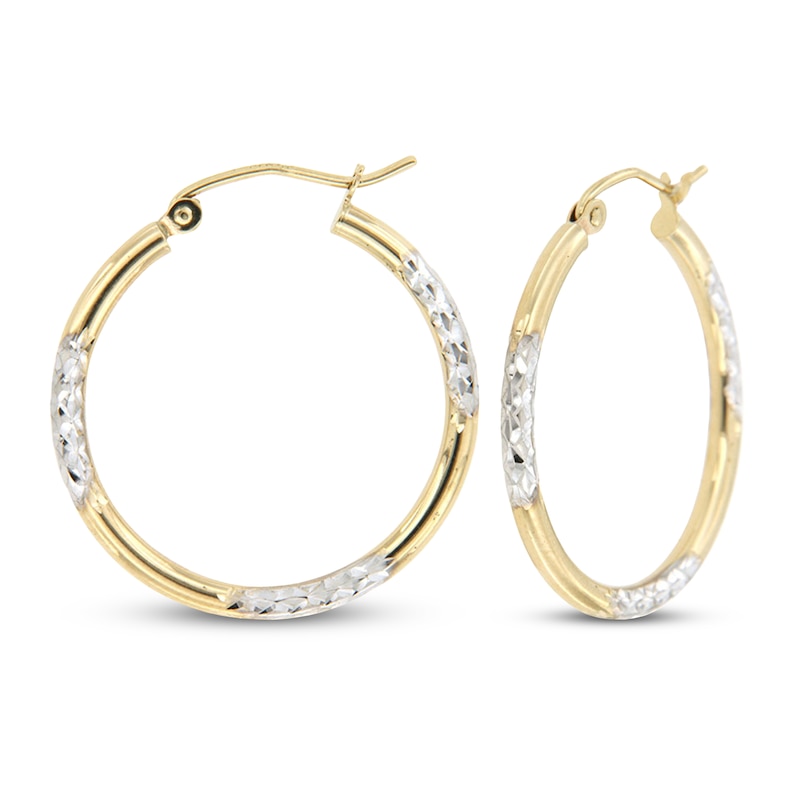 Main Image 1 of Hoop Earrings 14K Yellow Gold 20mm