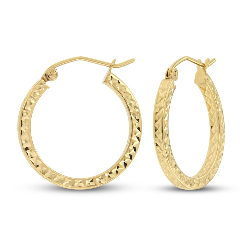 Main Image 1 of Hoop Earrings 14K Yellow Gold 20mm