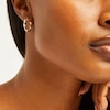 Thumbnail Image 2 of Twist Hoop Earrings 14K Yellow Gold 20mm