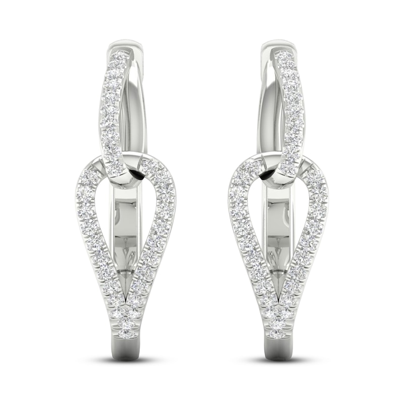 Effy Women's Diamond Hoop Earrings