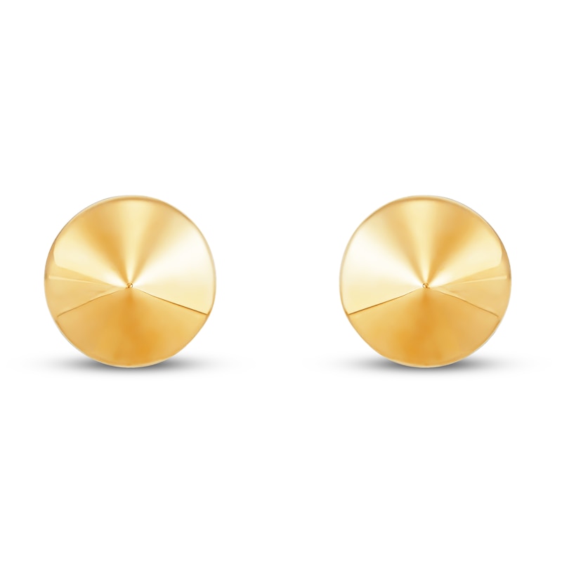 Main Image 2 of Cone Stud Earrings 14K Yellow Gold