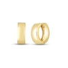 Thumbnail Image 0 of Polished Huggie Hoop Earrings 14K Yellow Gold