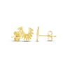 Thumbnail Image 1 of Polished Sunburst Earrings 14K Yellow Gold