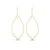 Thumbnail Image 2 of Tube Petal Drop Earrings 14K Yellow Gold