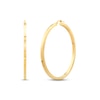 Thumbnail Image 1 of Square Hoop Earrings 10K Yellow Gold 60mm