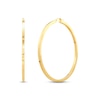 Thumbnail Image 0 of Square Hoop Earrings 10K Yellow Gold 70mm
