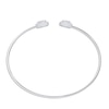 Thumbnail Image 2 of Diamond Cushion Flex Cuff Bangle Bracelet 1/2 ct tw 10K White Gold
