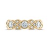 Thumbnail Image 2 of Every Moment Diamond Crossover Infinity Band 1 ct tw 14K Yellow Gold