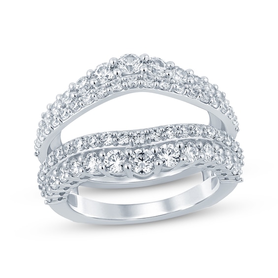 Lab-Created Diamonds by KAY Enhancer Ring 2 ct tw 14K White Gold