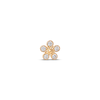 Thumbnail Image 1 of Cubic Zirconia Flower Cartilege Stud Earring 14K Yellow Gold