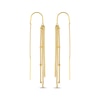 Thumbnail Image 1 of Multi-Chain Dangle Threader Earrings 14K Yellow Gold