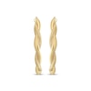 Thumbnail Image 1 of Reaura Twist Hoop Earrings Repurposed 14K Yellow Gold 31mm