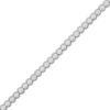 Thumbnail Image 2 of Diamond Line Tennis Bracelet 1 ct tw 10K White Gold 7&quot;