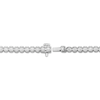 Thumbnail Image 3 of Diamond Line Tennis Bracelet 1 ct tw 10K White Gold 7&quot;