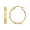 Thumbnail Image 0 of Reaura Square-Edge Hoop Earrings Repurposed 14K Yellow Gold 17mm