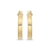 Thumbnail Image 1 of Reaura Square-Edge Hoop Earrings Repurposed 14K Yellow Gold 17mm