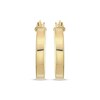 Thumbnail Image 2 of Reaura Square-Edge Hoop Earrings Repurposed 14K Yellow Gold 17mm