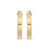 Thumbnail Image 1 of Reaura Square-Edge Hoop Earrings Repurposed 14K Yellow Gold 17mm