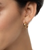 Thumbnail Image 2 of Reaura Square-Edge Hoop Earrings Repurposed 14K Yellow Gold 17mm