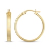Thumbnail Image 0 of Reaura Square-Edge Hoop Earrings Repurposed 14K Yellow Gold 22mm