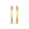Thumbnail Image 1 of Reaura Square-Edge Hoop Earrings Repurposed 14K Yellow Gold 22mm