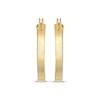 Thumbnail Image 2 of Reaura Square-Edge Hoop Earrings Repurposed 14K Yellow Gold 22mm