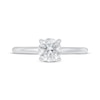 Thumbnail Image 2 of Lab-Created Diamonds by KAY Solitaire Engagement Ring 1 ct tw 14K White Gold (F/SI2)