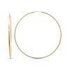 Thumbnail Image 3 of Endless Hoop Tube Earrings 14K Yellow Gold 70mm