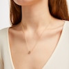 Thumbnail Image 2 of Le Vian Chocolate Diamonds Flower Necklace 1/3 ct tw 14K Honey Gold 19&quot;