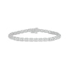 Thumbnail Image 1 of Diamond XO Link Bracelet 1/2 ct tw 10K White Gold 7&quot;