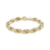 Thumbnail Image 0 of Hollow Rope Chain Bracelet 10K Yellow Gold 8"