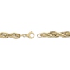 Thumbnail Image 3 of Hollow Rope Chain Bracelet 10K Yellow Gold 8"