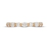 Thumbnail Image 3 of Neil Lane Artistry Oval & Round-Cut Lab-Grown Diamond Anniversary Ring 1 ct tw 14K Yellow Gold