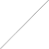 Thumbnail Image 2 of Franco Chain Necklace 1.6mm Solid 10K White Gold 20&quot;