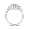 Thumbnail Image 3 of KAY Lab-Grown diamonds Pyramid Cluster Ring 1-1/4 ct tw 10K White Gold