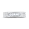 Thumbnail Image 3 of Now + Forever Men's Diamond Scored Wedding Band 1/5 ct tw 10K White Gold