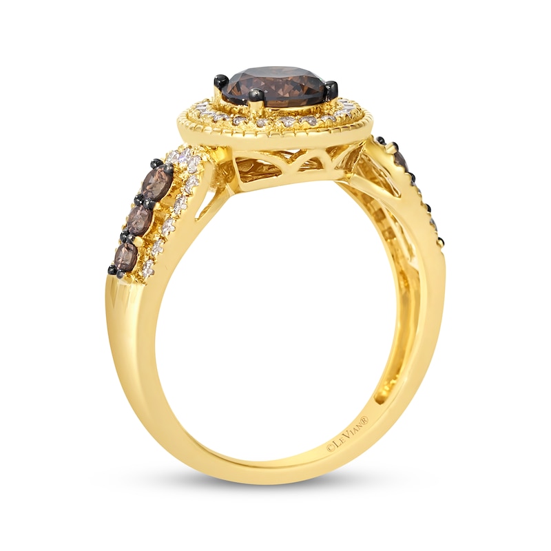 Main Image 2 of Le Vian Vault Diamond Ring 1-5/8 ct tw 14K Honey Gold