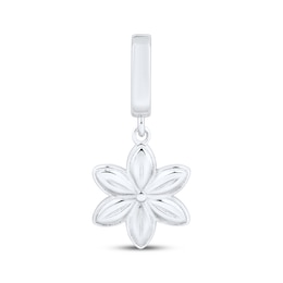Charmed Memories Flower Charm Sterling Silver