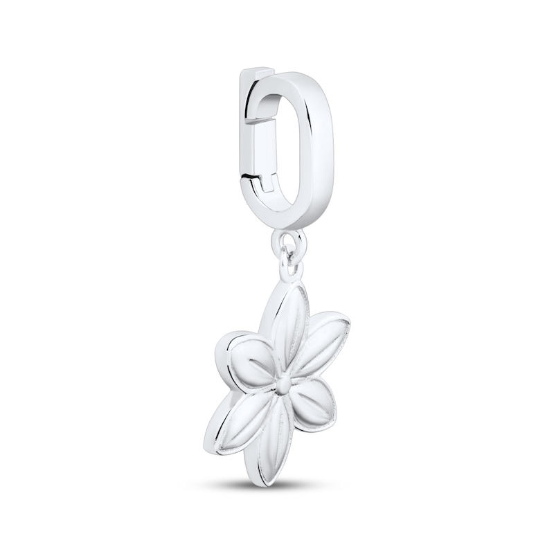 Main Image 2 of Charmed Memories Flower Charm Sterling Silver