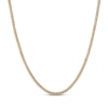 Thumbnail Image 1 of 3.25mm Diamond-Cut Ice Chain Necklace Solid 10K Yellow Gold 20"