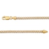 Thumbnail Image 3 of 3.25mm Diamond-Cut Ice Chain Necklace Solid 10K Yellow Gold 20"