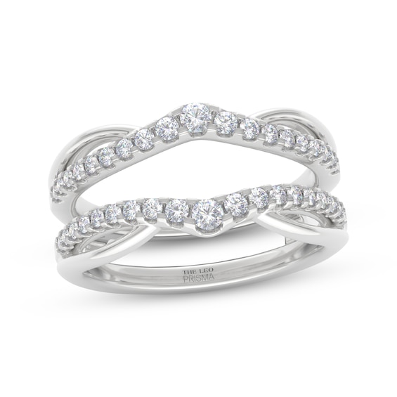 THE LEO Prisma Diamond Enhancer Ring 1/ ct tw 14K White Gold