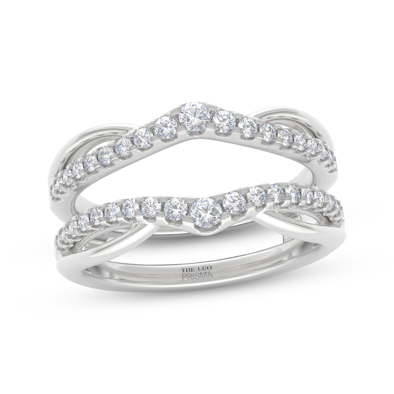 Main Image 1 of THE LEO Prisma Diamond Enhancer Ring 1/2 ct tw 14K White Gold