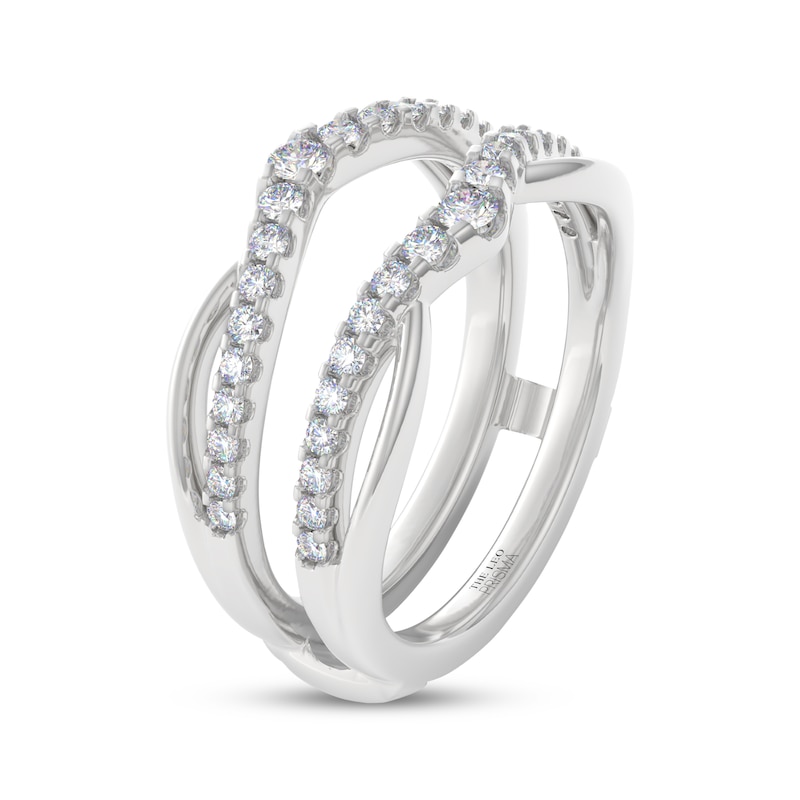 Main Image 2 of THE LEO Prisma Diamond Enhancer Ring 1/2 ct tw 14K White Gold