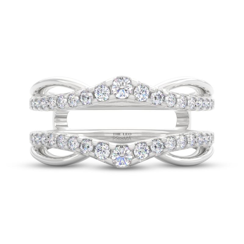 Main Image 3 of THE LEO Prisma Diamond Enhancer Ring 1/2 ct tw 14K White Gold