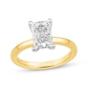 Thumbnail Image 1 of Radiant-Cut Lab-Grown Diamond Solitaire Engagement Ring 2 ct tw 14K Yellow Gold (F/VS2)